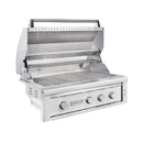 Edgestar 89K BTU 36-Inch Wide Natural Gas Built In Grill With Insulated Jacket And Double Access Doors [GRL360IBKITNG] (SAK31258)
