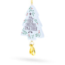 Our First Christmas Together Tree with Wedding Rings Resin Christmas Ornament