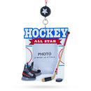 Hockey All Star Photo Frame Resin Christmas Ornament