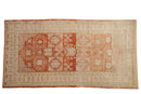 4.5x9.5 Vintage Distressed Khotan Rug Runner