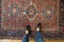 4.5x6 Vintage Karaja Rug