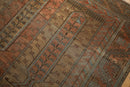 5.5x10 Vintage Distressed Belouch Carpet
