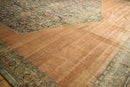 12.5x20 Antique Distressed Bibikabad Carpet