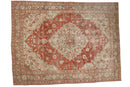 9x11.5 Vintage Distressed Khoy Carpet