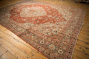 9x11.5 Vintage Distressed Khoy Carpet