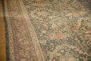 RESERVED 11x15.5 Vintage Distressed Mahal Carpet