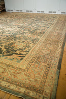 RESERVED 11x15.5 Vintage Distressed Mahal Carpet