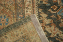 RESERVED 11x15.5 Vintage Distressed Mahal Carpet