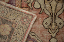6.5x10.5 Vintage Distressed Oushak Carpet