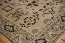 4.5x7 Vintage Distressed Malayer Rug