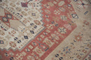 6x9.5 Vintage Distressed Oushak Carpet