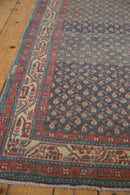 3.5x9.5 Vintage Distressed Serbend Rug Runner