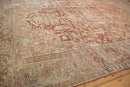 RESERVED 8x12.5 Vintage Distressed Heriz Carpet