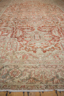 RESERVED 8x12.5 Vintage Distressed Heriz Carpet
