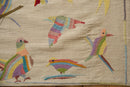 8.5x9.5 Mixed Weave Pakistani Pictorial Kilim Design Square Carpet