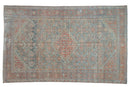 4x6.5 Vintage Distressed Mahal Rug
