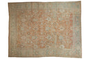 9x11.5 Vintage Distressed Mahal Carpet