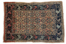 4.5x6.5 Vintage Distressed Bijar Rug