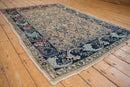 4.5x6.5 Vintage Distressed Bijar Rug