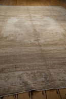 9.5x11 Vintage Distressed Oushak Carpet