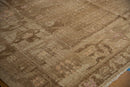 9.5x11 Vintage Distressed Oushak Carpet