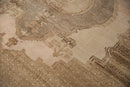 9.5x11 Vintage Distressed Oushak Carpet