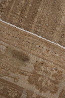 9.5x11 Vintage Distressed Oushak Carpet
