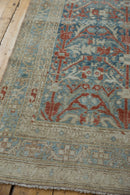 4x13.5 Vintage Distressed Hamadan Rug Runner