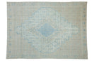 7x9.5 Vintage Distressed Birjand Carpet