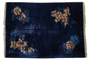 9.5x14 Vintage Nichols Art Deco Carpet
