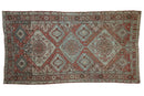 6.5x11.5 Vintage Distressed Soumac Design Carpet