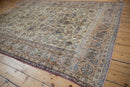 7x9.5 Vintage Distressed Isfahan Carpet