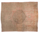 15.5x19.5 Vintage Distressed Oushak Carpet