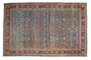 12.5x20 Vintage Distressed Bibikabad Carpet
