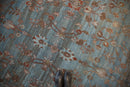 12.5x20 Vintage Distressed Bibikabad Carpet