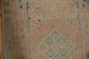 3.5x11 Vintage Distressed Northwest Persian Rug Runner