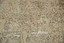 6.5x9.5 Vintage Distressed Tabriz Carpet