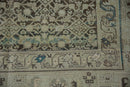 6.5x9.5 Vintage Distressed Hamadan Carpet