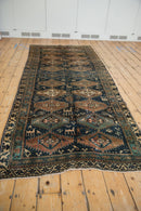 4x10.5 Vintage Distressed Kurd Rug Runner