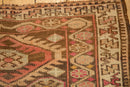 3.5x14 Vintage Distressed Kurd Rug Runner