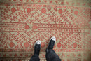 4.5x8.5 Antique Distressed Khotan Rug