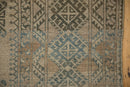 8.5x11.5 Vintage Distressed Ersari Carpet