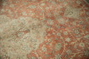 RESERVED 9.5x12.5 Vintage Distressed Tea Washed Kayseri Carpet