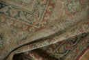 RESERVED 9.5x12.5 Vintage Distressed Tea Washed Kayseri Carpet