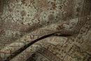 9.5x12 Antique Fine Tabriz Carpet