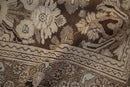 7x10.5 Vintage Distressed Bibikabad Carpet