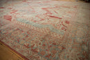 10.5x17.5 Vintage Distressed Mahal Carpet
