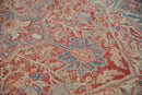 10x13 Vintage Distressed Heriz Carpet