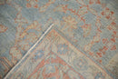 8.5x12 Vintage Distressed Mahal Carpet