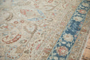 8.5x12 Vintage Distressed Meshed Carpet